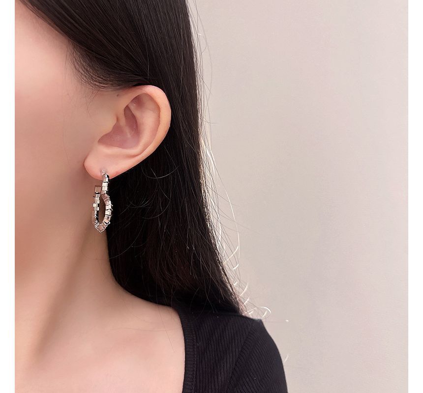 Earring Alloy Heart