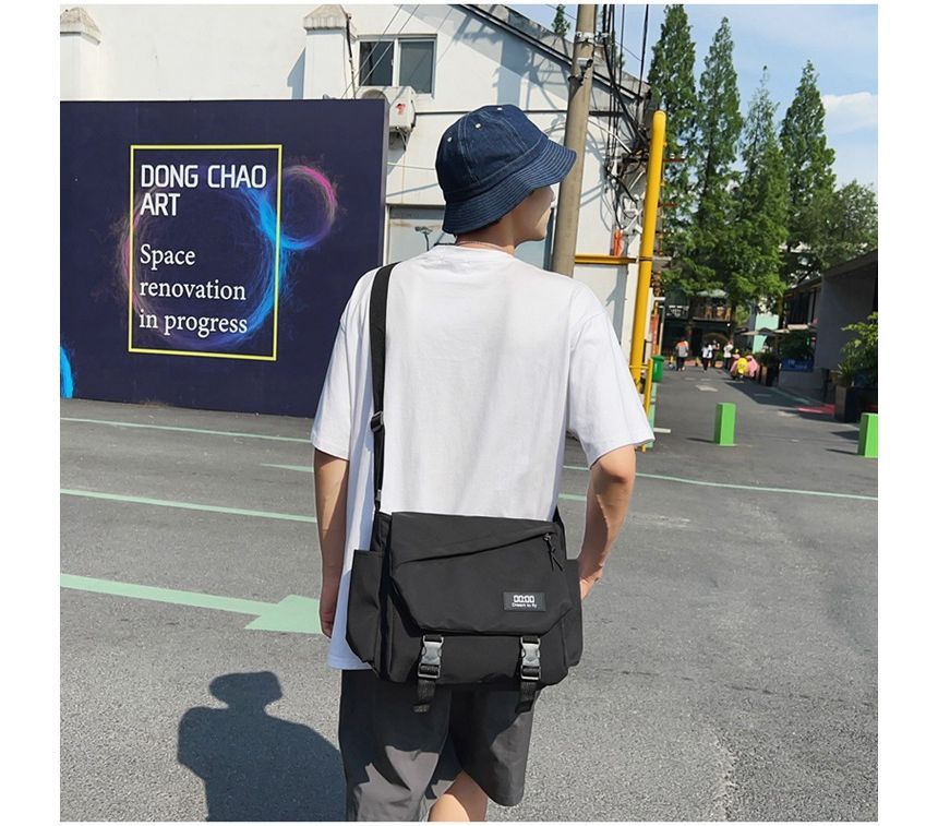 Bag Nylon Buckled Crossbody