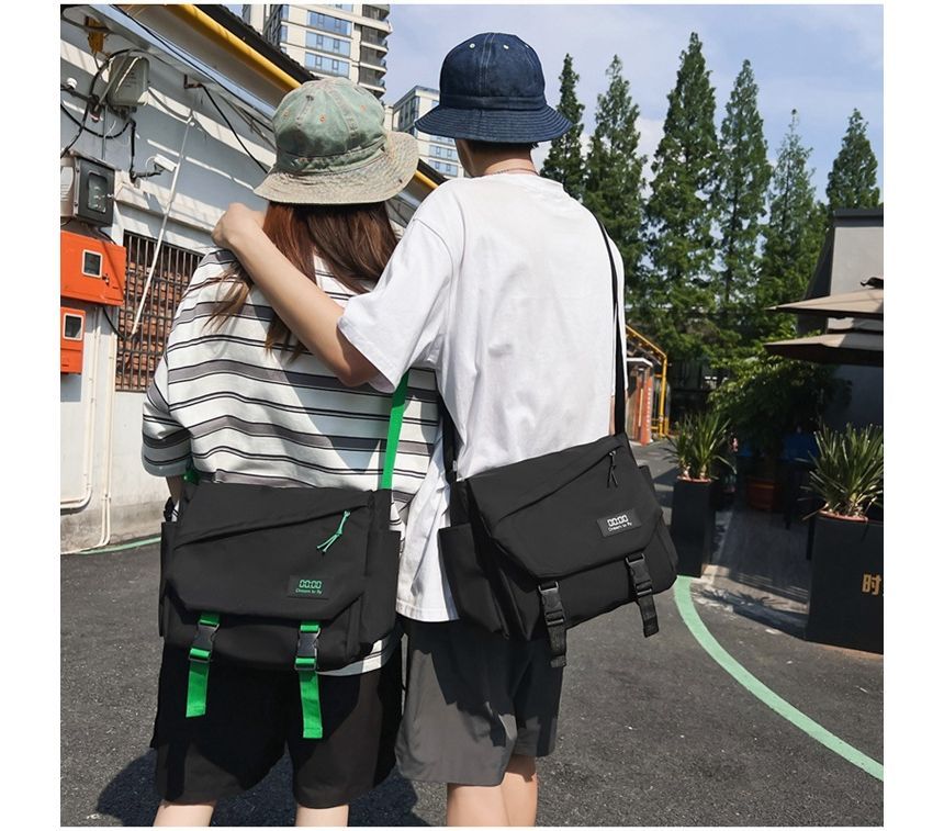 Bag Nylon Buckled Crossbody