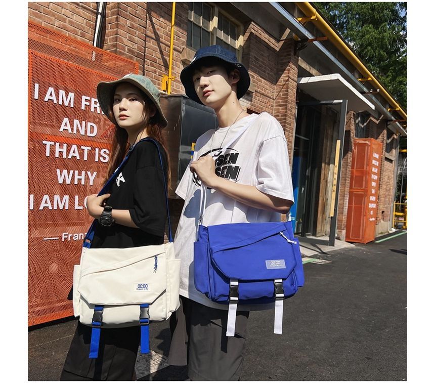 Bag Nylon Buckled Crossbody