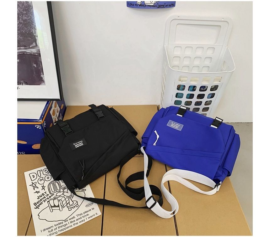 Bag Nylon Buckled Crossbody