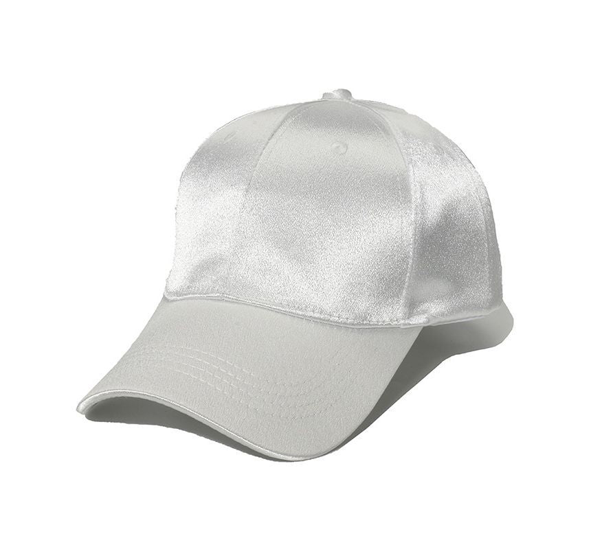Baseball Cap Satin Plain