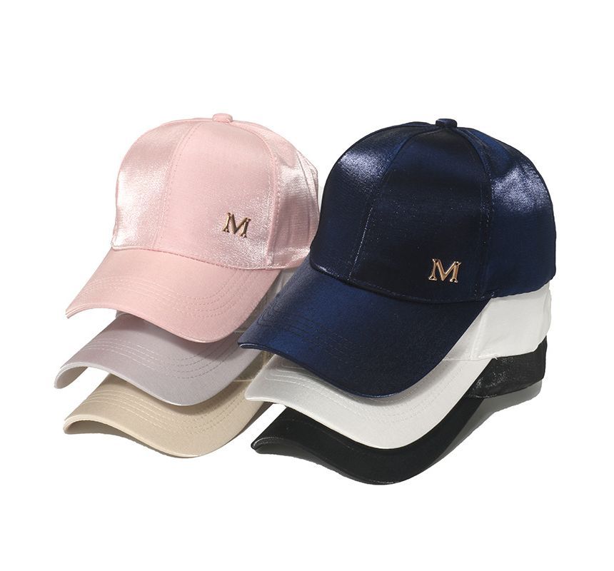 Baseball Cap Satin Lettering