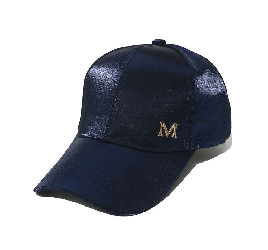 Baseball Cap Satin Lettering