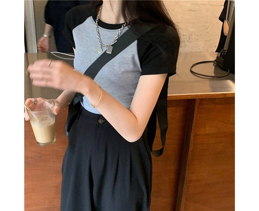 T-Shirt Raglan Short-Sleeve