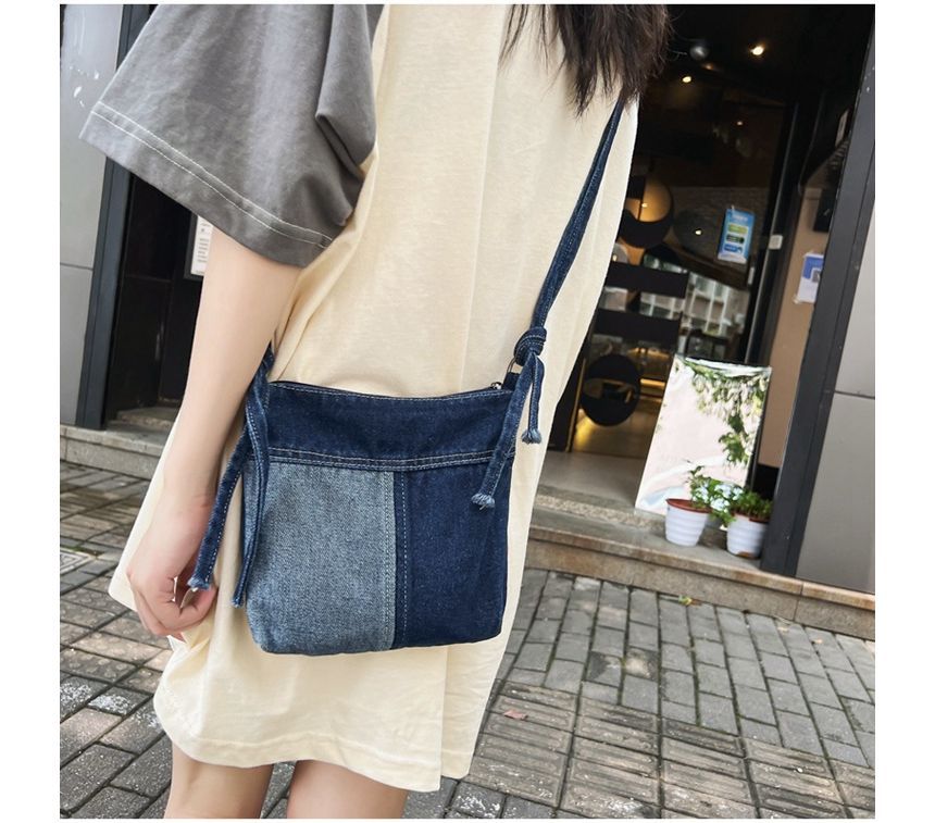 Denim Crossbody Bag