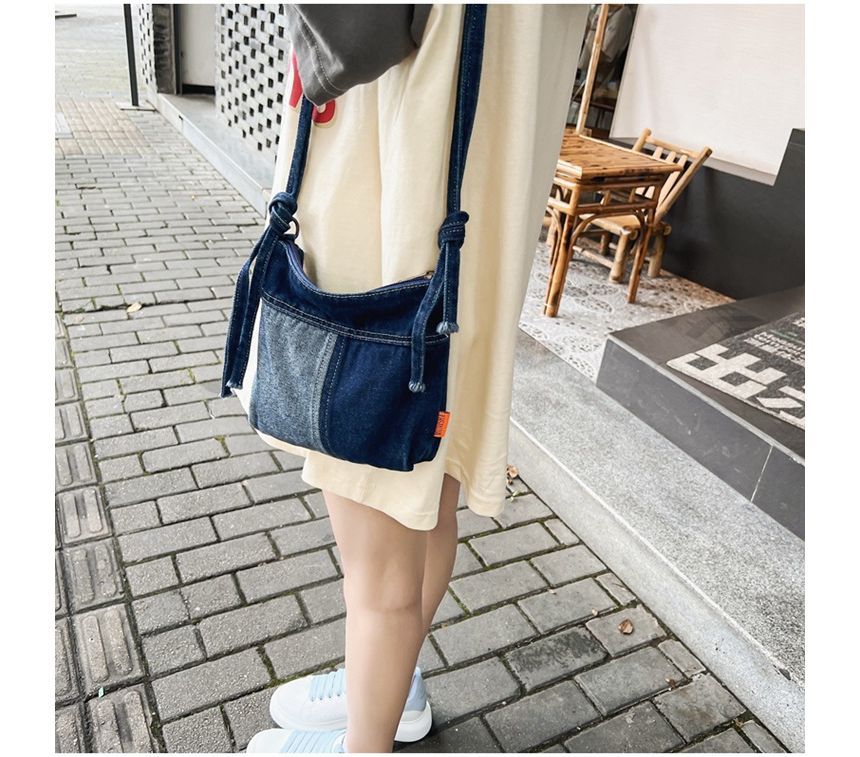 Denim Crossbody Bag