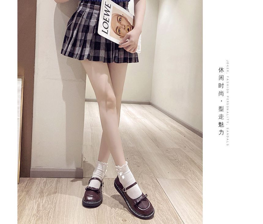 Bow Jane Accent Mary Shoes