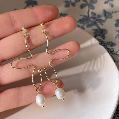 Freshwater Pearl Drop Earring