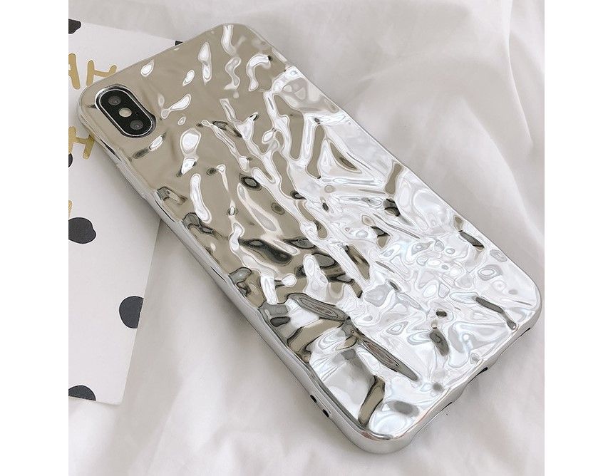 Textured Case Metallic Phone
