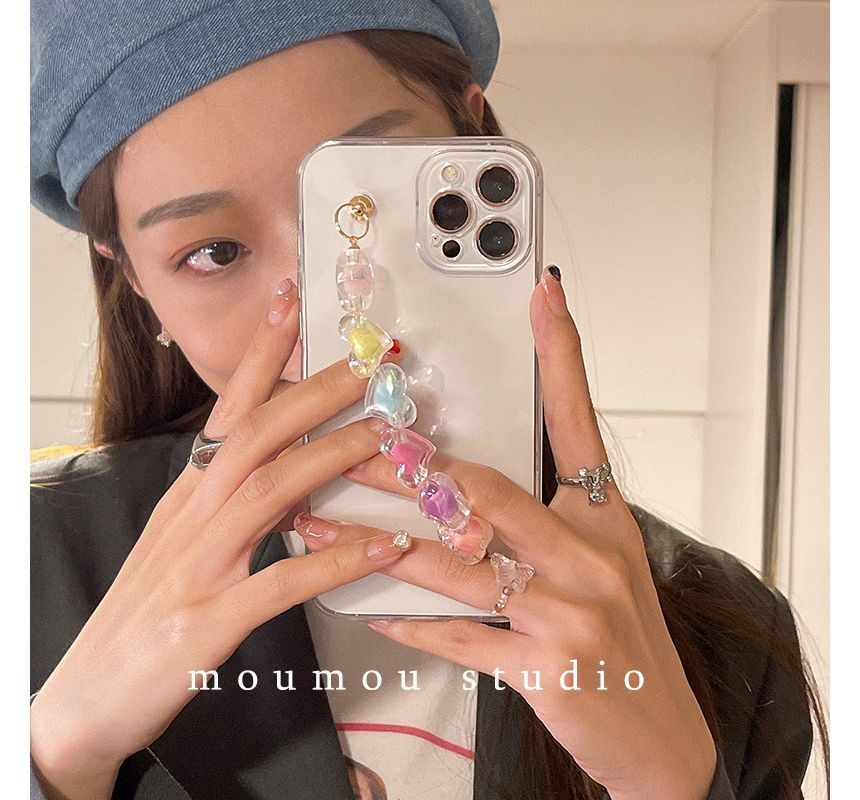 Phone Chain Transparent Case