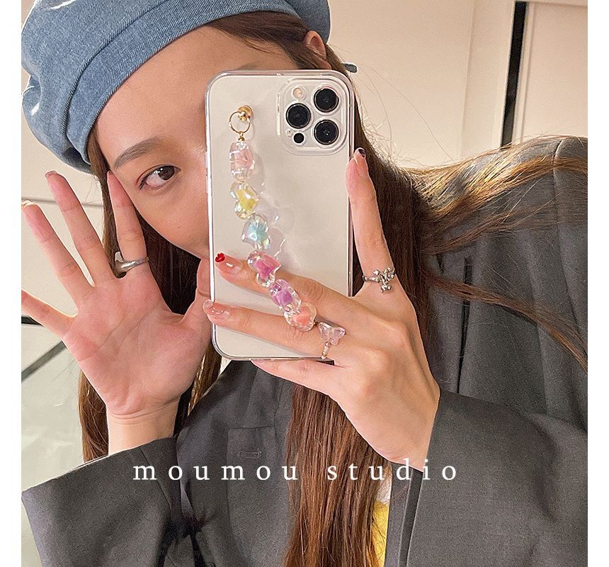Phone Chain Transparent Case