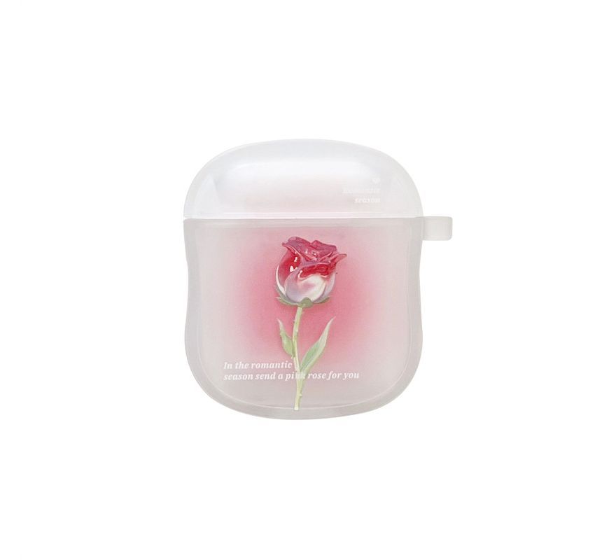 Flower Accent AirPods Earphone Case Skin