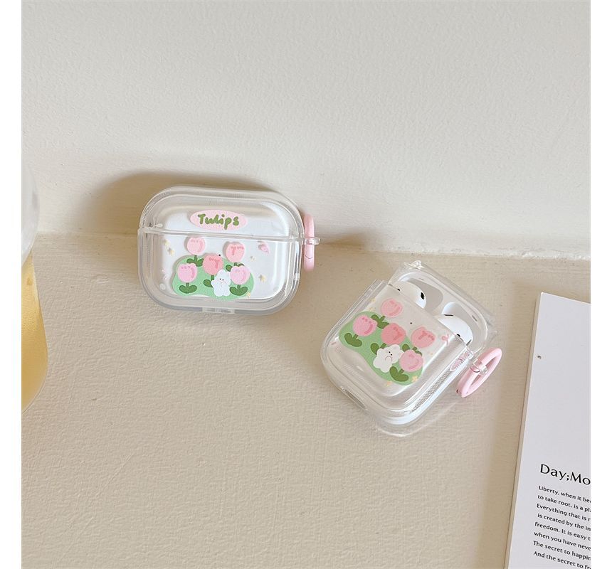 Flower Print AirPods / AirPods Pro Earphone Case Skin