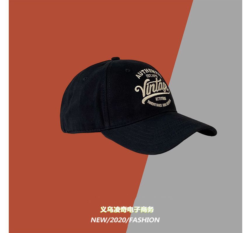 Cap Embroidered Lettering Baseball
