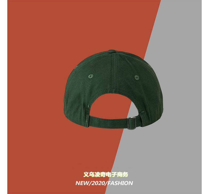 Cap Embroidered Lettering Baseball