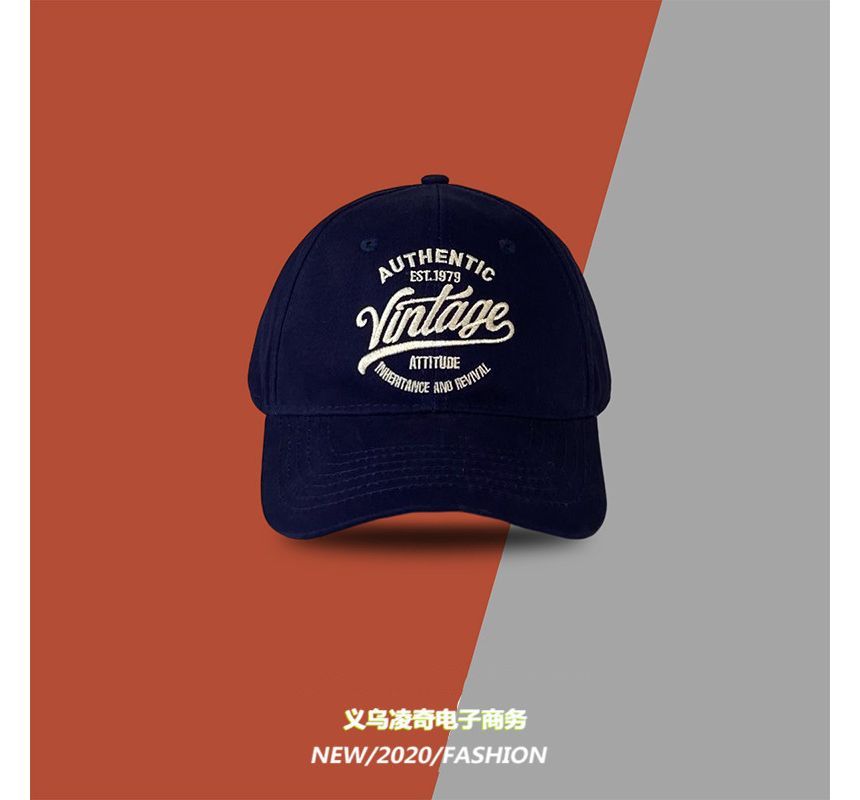 Cap Embroidered Lettering Baseball