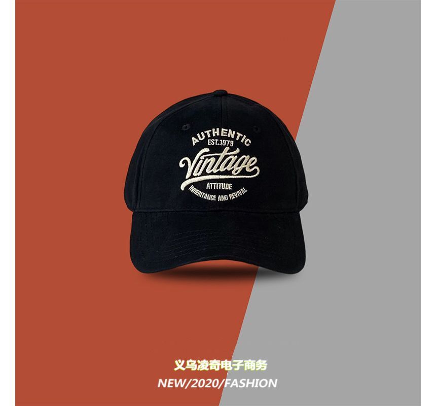 Cap Embroidered Lettering Baseball