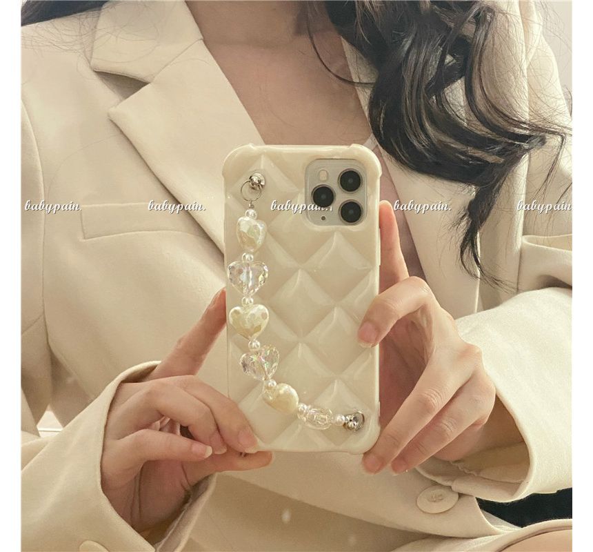 Phone Chain Heart Case