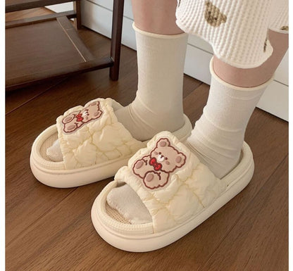 Bear Home Slippers