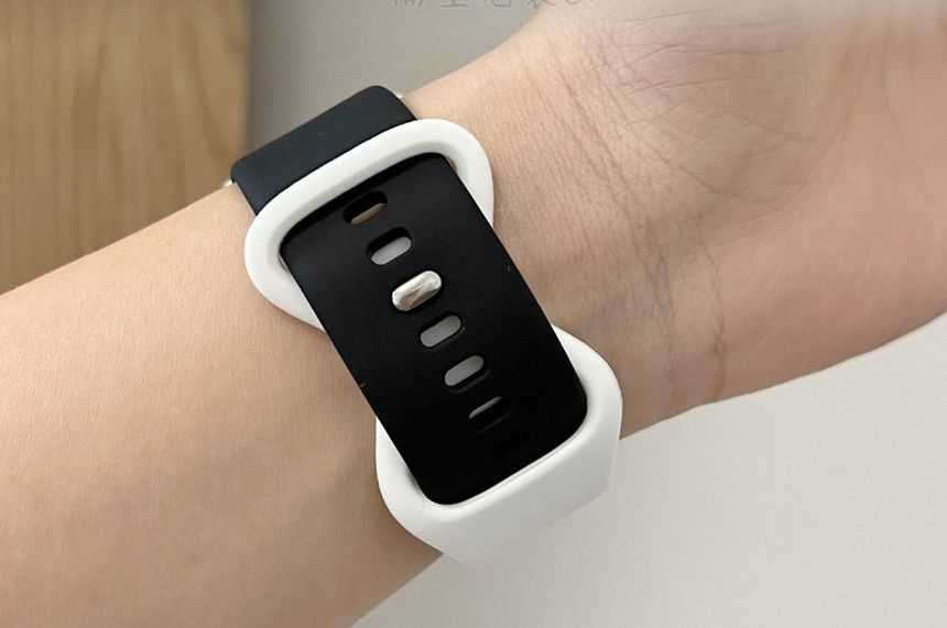 Set of 2: Two-Tone Silicone Apple Watch Band (various designs)