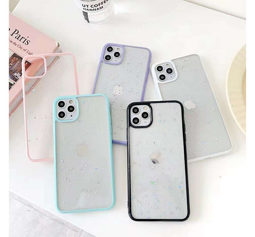 Phone Case Gold Leaf Transparent