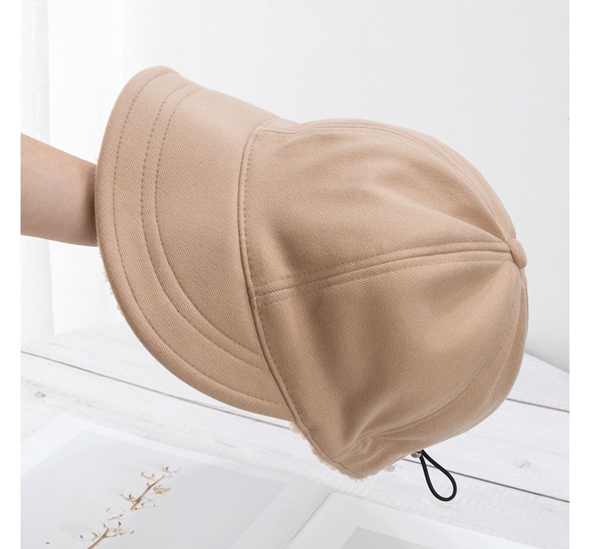 Bucket Chenille Plain Hat