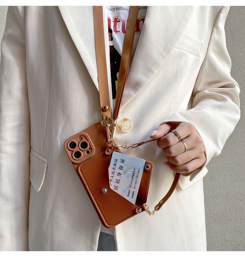 Holder Phone Heart Case Card