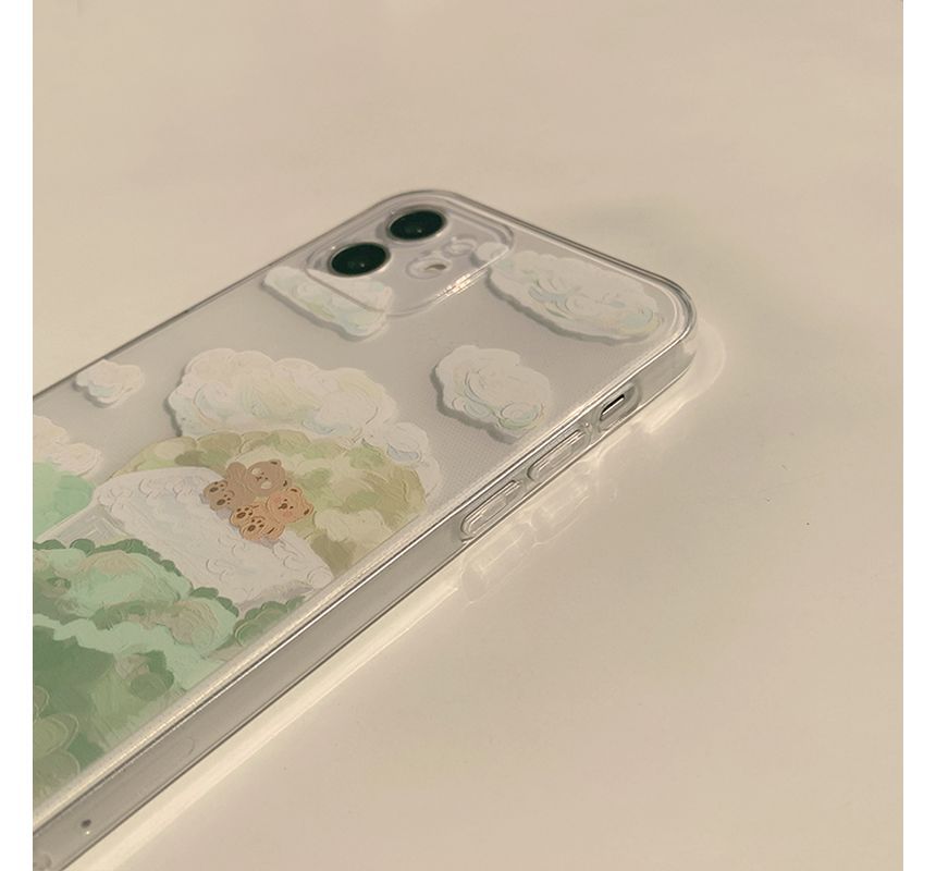 Phone Transparent Scenery Case