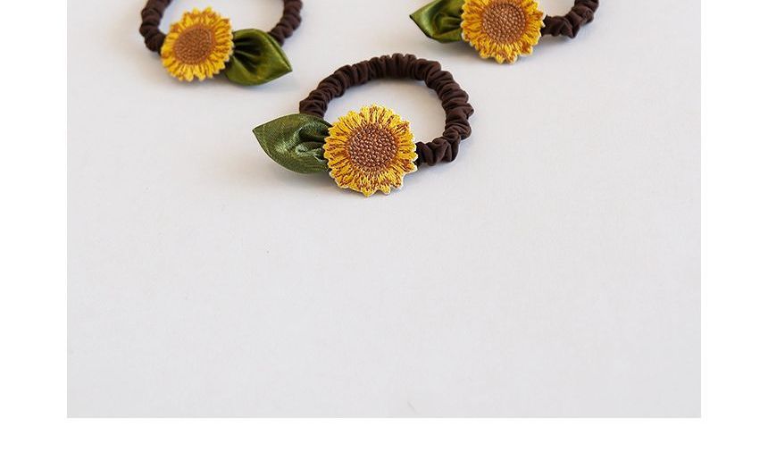 Sunflower Hair Tie