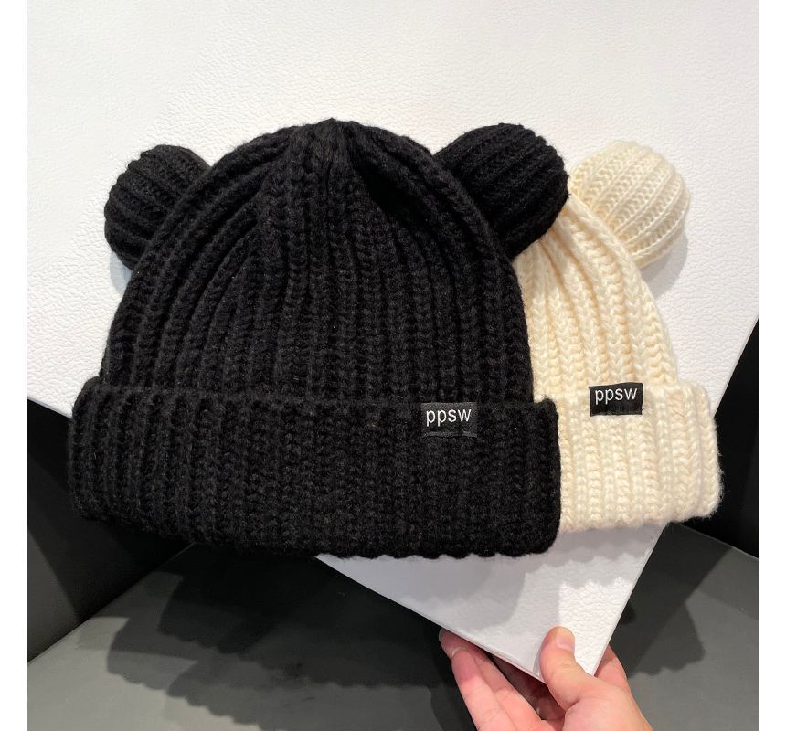 Bear Beanie Knit Ear