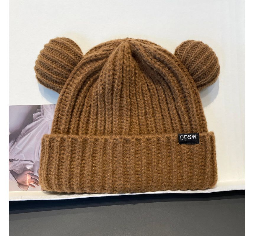 Bear Beanie Knit Ear