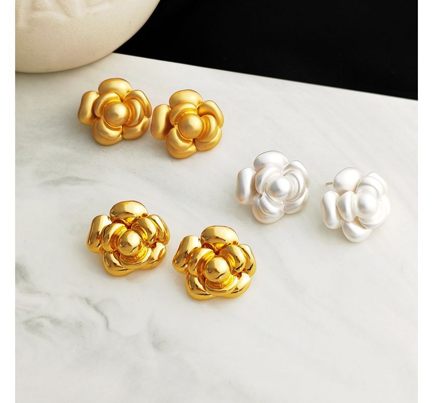 Flower Alloy Earring