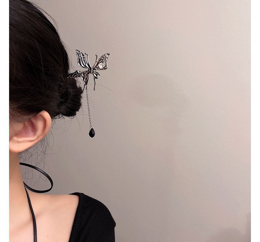 Alloy Stick Butterfly Hair