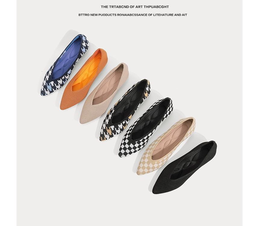 Wedge-Heel Pumps Pointed
