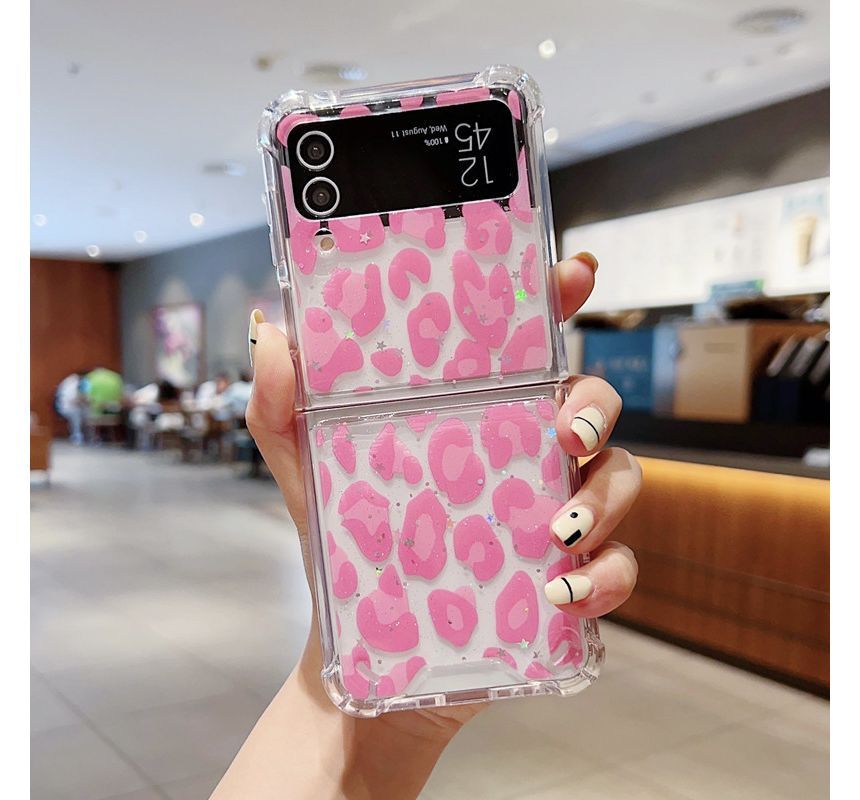 Printed Leopard Case Phone