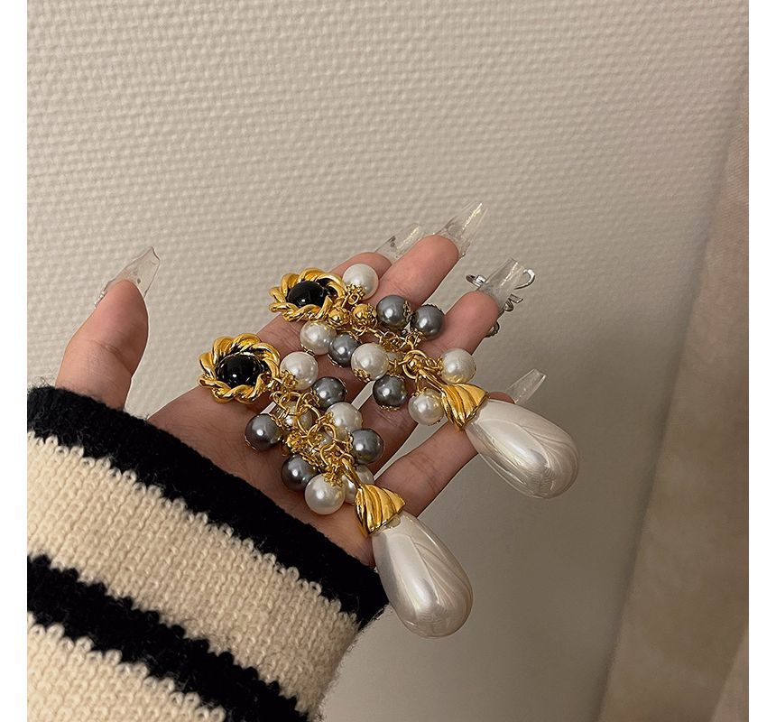 Earring Drop Faux Pearl