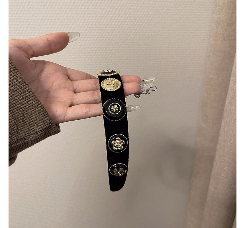 Headband Metallic Accent