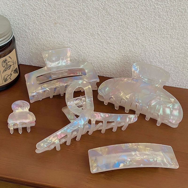 / Clip Claw Iridescent Hair