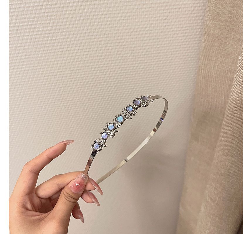 Moonstone Faux Thin Headband