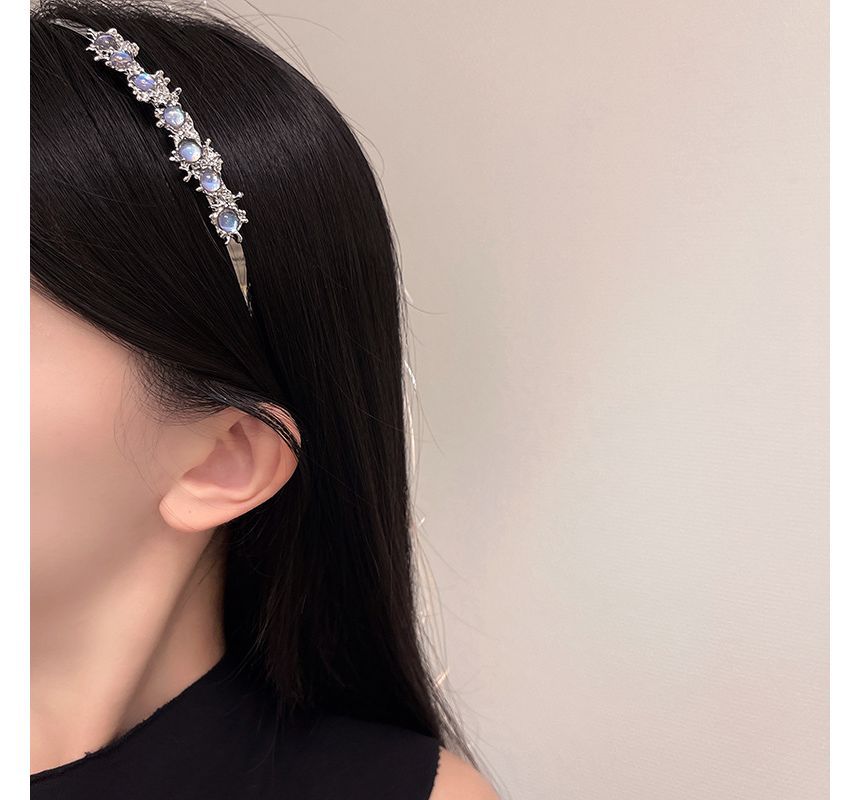 Moonstone Faux Thin Headband