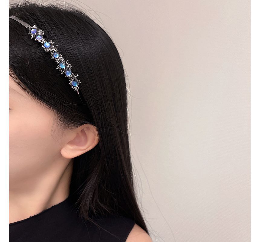 Moonstone Faux Thin Headband
