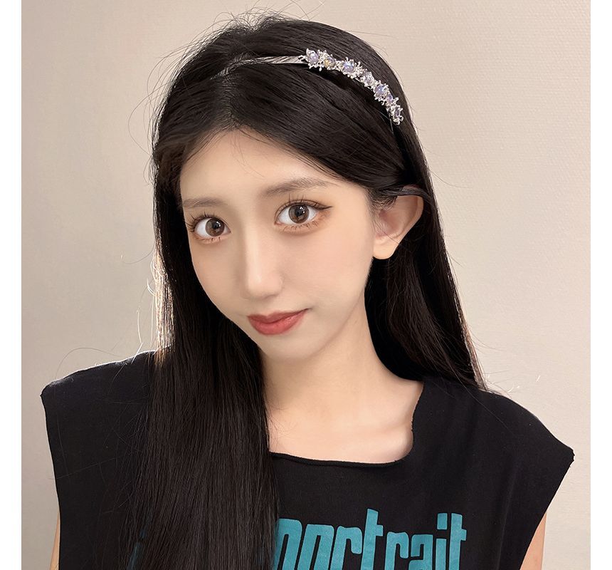 Moonstone Faux Thin Headband