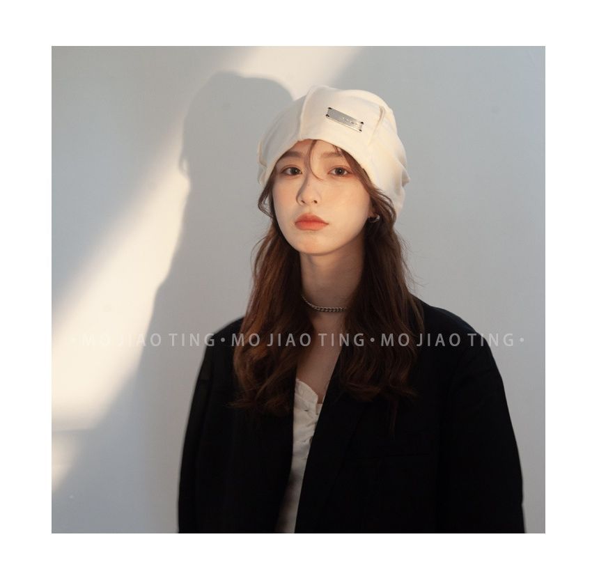 Buckled Beanie Metal