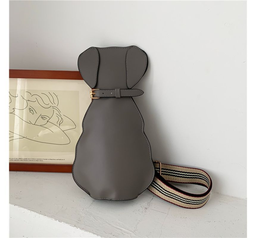 Leather Sling Bag Animal Faux