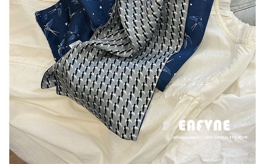 Scarf Print Silk