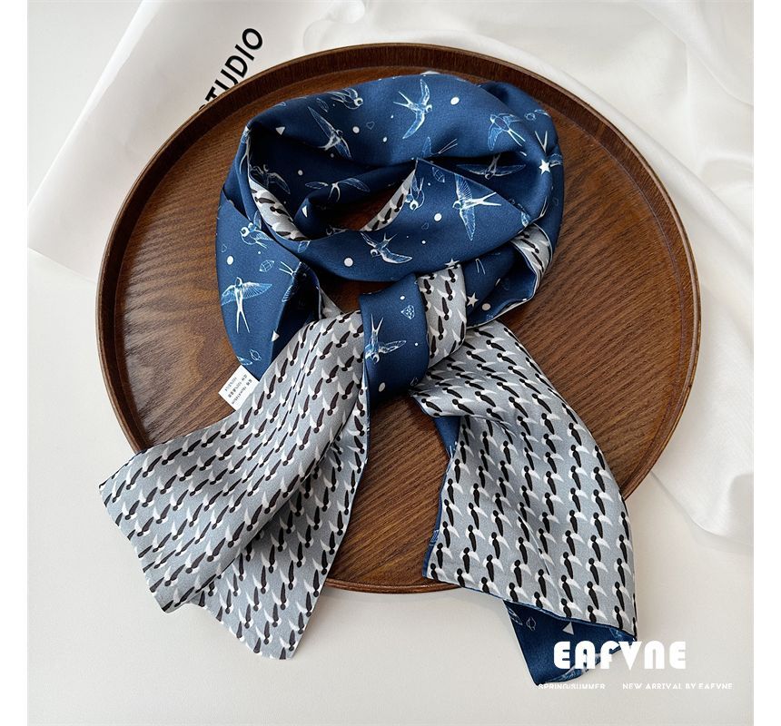 Scarf Print Silk