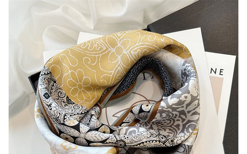Silk Scarf Print