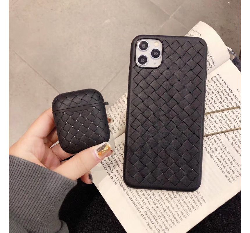 Faux Woven AirPods / Pro Earphone Case Skin