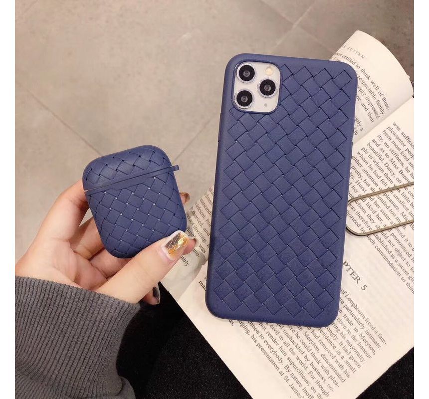 Faux Woven AirPods / Pro Earphone Case Skin